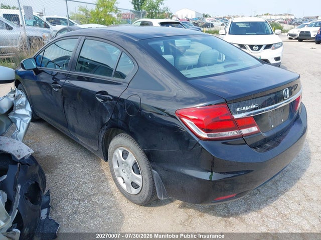 Honda Civic Lx 2014 2HGFB2F43EH020497 Image 3