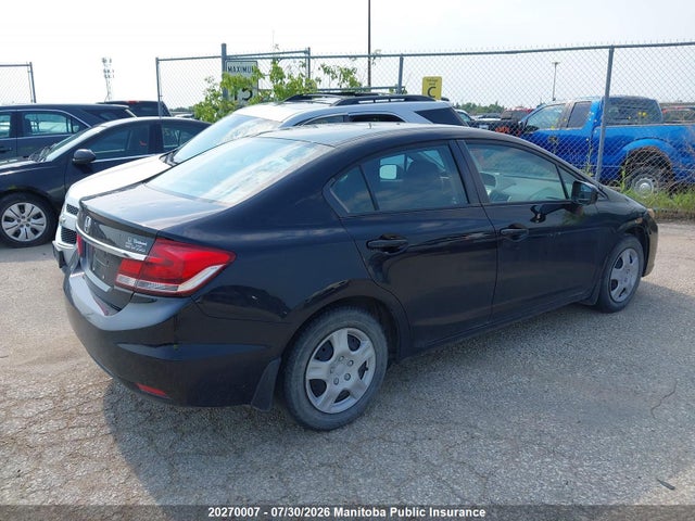 Honda Civic Lx 2014 2HGFB2F43EH020497 Image 4