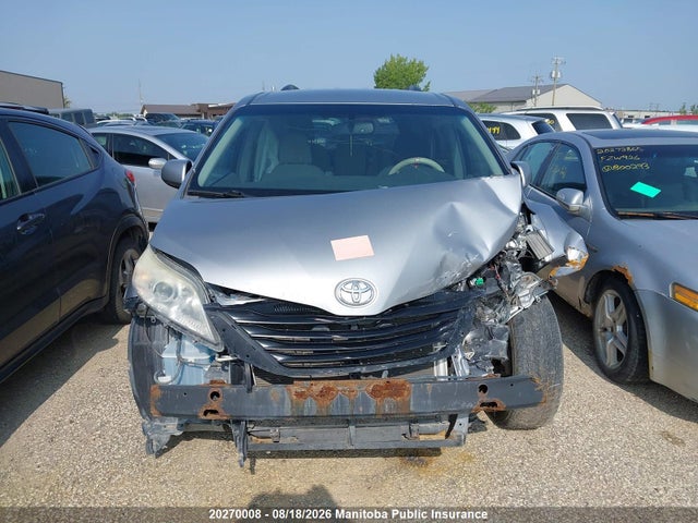 2012 Toyota Sienna Le V6 მანქანა იყიდება აუქციონზე, vin: 5TDKK3DC5CS263871, აუქციონის ნომერი: 20270008
