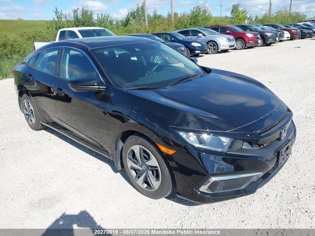 20270019 :رقم المزاد ، 2HGFC2F52MH007034 vin ، 2021 Honda Civic Lx مزاد بيع