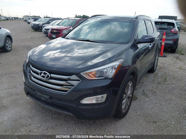 20270028 :رقم المزاد ، 5XYZUDLA3FG299705 vin ، 2015 Hyundai Santa Fe Sport 2.0t مزاد بيع