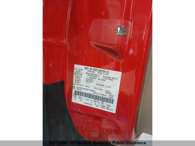 2008 Ford F150 Xlt Supercab მანქანა იყიდება აუქციონზე, vin: 1FTRX14W68FC26835, აუქციონის ნომერი: 20270069