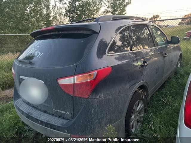 Продажа на аукционе авто 2012 Hyundai Veracruz Gl V6, vin: KM8NU4CC1CU189712, номер лота: 20270075