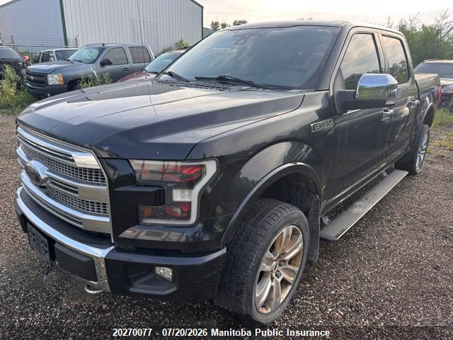 Ford F150 Platinum Supercrew 2015 1FTEW1EF1FFA00554 Image 2