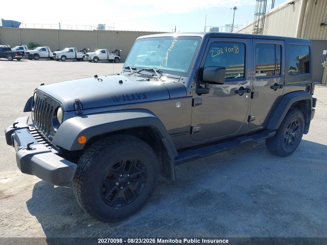 1C4BJWDG5GL185705 Jeep Wrangler Unlimited Sport
