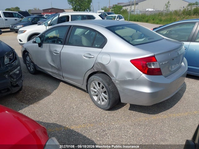 Продажа на аукционе авто 2012 Honda Civic Lx, vin: 2HGFB2F40CH060629, номер лота: 20270108