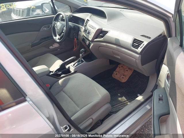 Продажа на аукционе авто 2012 Honda Civic Lx, vin: 2HGFB2F40CH060629, номер лота: 20270108