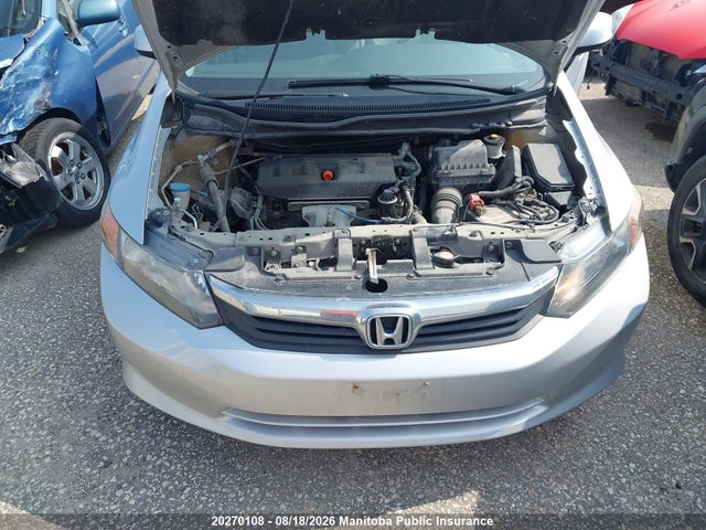Продажа на аукционе авто 2012 Honda Civic Lx, vin: 2HGFB2F40CH060629, номер лота: 20270108