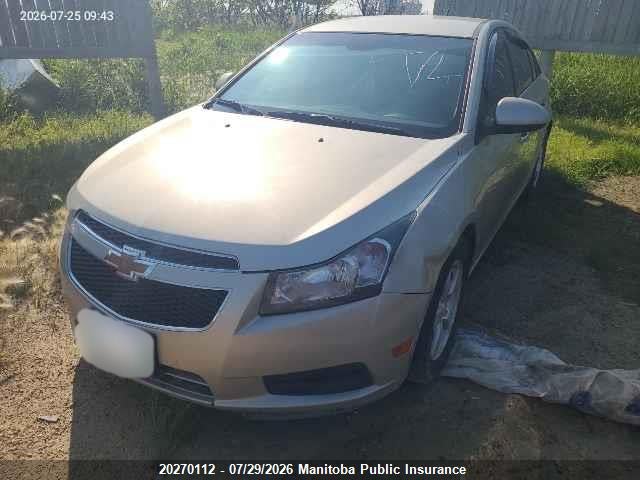 Aukcja sprzedaży 2014 Chevrolet Cruze Lt Turbo, vin: 1G1PE5SB4E7127157, numer aukcji: 20270112