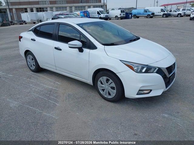 Продажа на аукционе авто 2021 Nissan Versa 1.6 S, vin: 3N1CN8DVXML862026, номер лота: 20270124