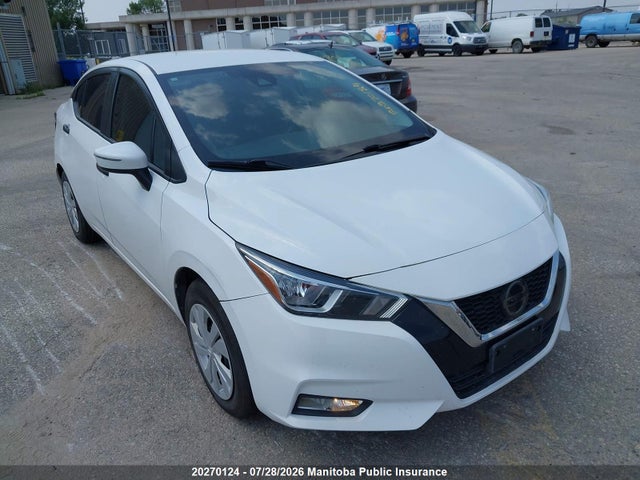 Продаж на аукціоні авто 2021 Nissan Versa 1.6 S, vin: 3N1CN8DVXML862026, номер лоту: 20270124