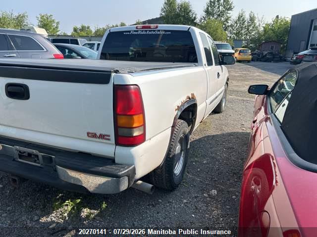 2003 Gmc Sierra 1500 Ext Cab მანქანა იყიდება აუქციონზე, vin: 2GTEC19T331241303, აუქციონის ნომერი: 20270141