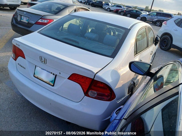 Aukcja sprzedaży 2008 Honda Civic Dx-g, vin: 2HGFA16448H008473, numer aukcji: 20270157