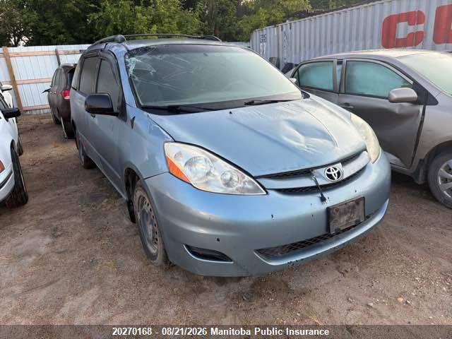 2006 Toyota Sienna Ce V6 მანქანა იყიდება აუქციონზე, vin: 5TDZA29C46S433503, აუქციონის ნომერი: 20270168