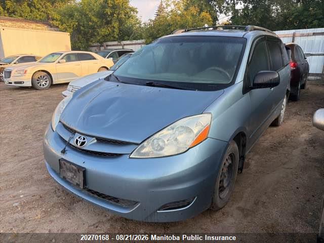 2006 Toyota Sienna Ce V6 მანქანა იყიდება აუქციონზე, vin: 5TDZA29C46S433503, აუქციონის ნომერი: 20270168