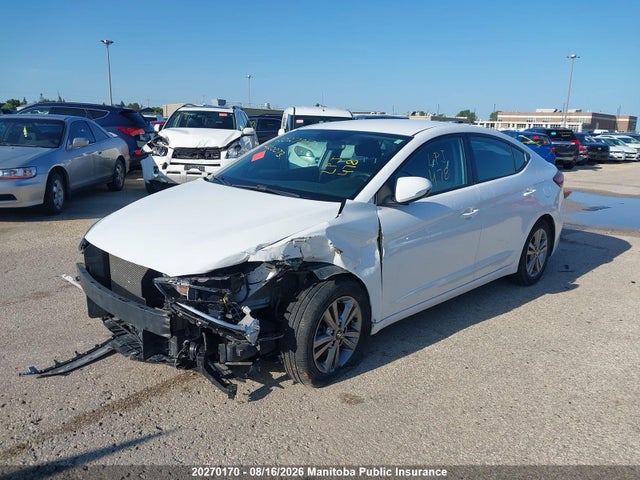 20270170 :رقم المزاد ، KMHD84LF8HU420073 vin ، 2017 Hyundai Elantra Gl مزاد بيع
