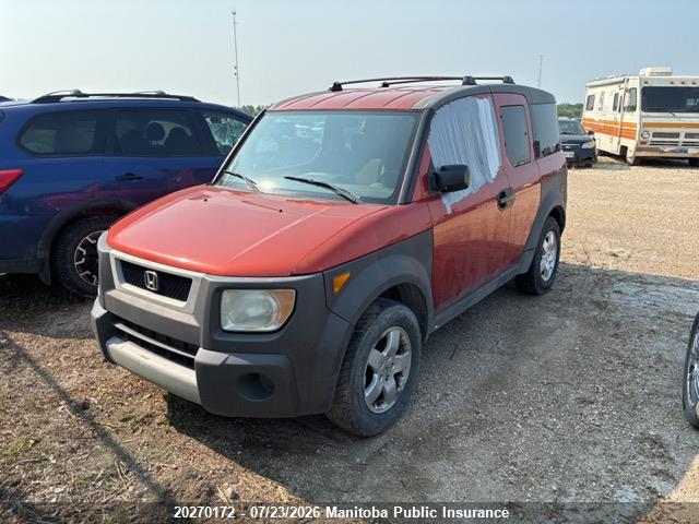 20270172 :رقم المزاد ، 5J6YH28574L800879 vin ، 2004 Honda Element Lx مزاد بيع