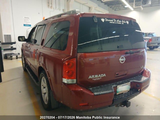 Aukcja sprzedaży 2008 Nissan Armada Le, vin: 5N1AA08C38N600442, numer aukcji: 20270204