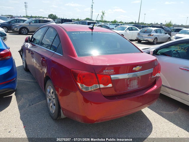 Продаж на аукціоні авто 2013 Chevrolet Cruze Lt Turbo, vin: 1G1PC5SB9D7328234, номер лоту: 20270207