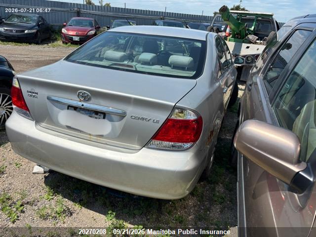 Продажа на аукционе авто 2006 Toyota Camry Le, vin: 4T1BE32K06U148124, номер лота: 20270208