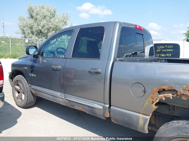 2008 Dodge Ram 1500 Slt Quad Cab მანქანა იყიდება აუქციონზე, vin: 1D7HU18248S625347, აუქციონის ნომერი: 20270212