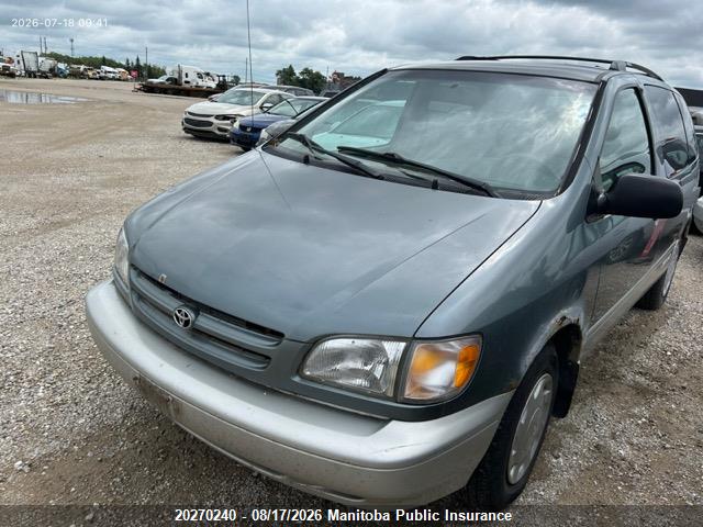 Aukcja sprzedaży 2000 Toyota Sienna Le V6 Le V6, vin: 4T3ZF13C2YU280755, numer aukcji: 20270240