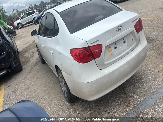 20270244 :رقم المزاد ، KMHDU45D69U719876 vin ، 2009 Hyundai Elantra Gl مزاد بيع