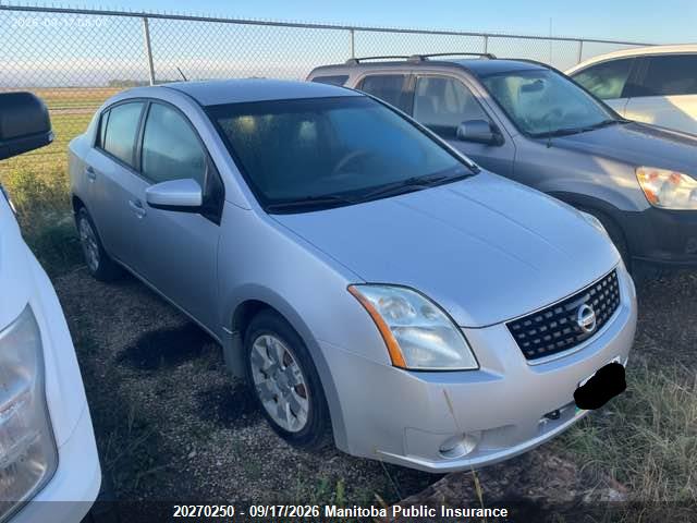 Продажа на аукционе авто 2009 Nissan Sentra 2.0 Sl, vin: 3N1AB61E09L622340, номер лота: 20270250