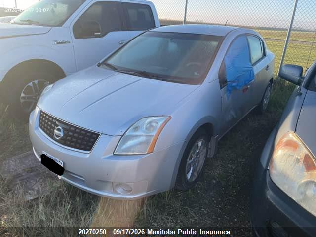 Aukcja sprzedaży 2009 Nissan Sentra 2.0 Sl, vin: 3N1AB61E09L622340, numer aukcji: 20270250