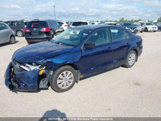 Продаж на аукціоні авто 2013 Volkswagen Jetta 2.0, vin: 3VW2K7AJ6DM402334, номер лоту: 20270262