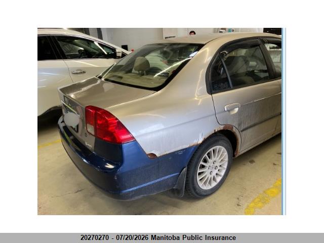 2003 Honda Civic Dx-g მანქანა იყიდება აუქციონზე, vin: 2HGES16423H944674, აუქციონის ნომერი: 20270270