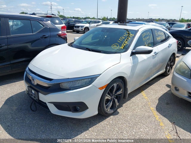 Продажа на аукционе авто 2016 Honda Civic Touring, vin: 2HGFC1F95GH102463, номер лота: 20270278