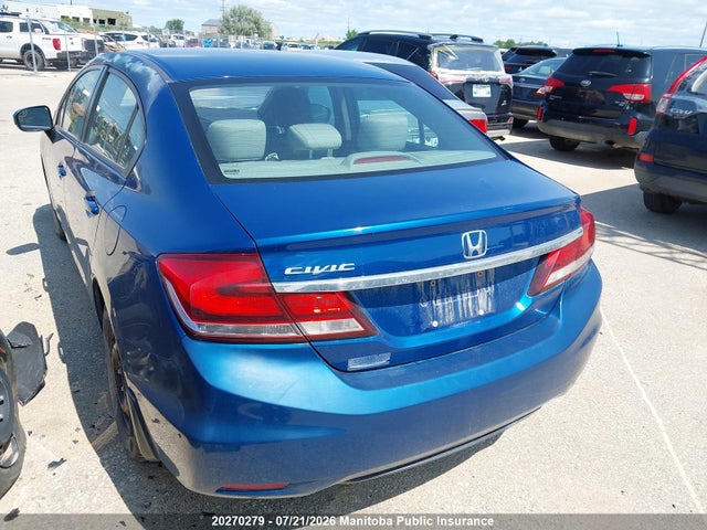 Honda Civic Lx 2014 2HGFB2F4XEH025812 Image 3