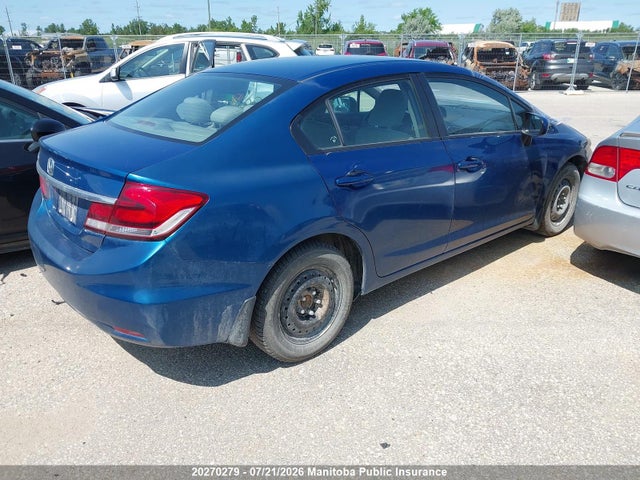 Honda Civic Lx 2014 2HGFB2F4XEH025812 Image 4