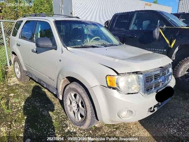 Продаж на аукціоні авто 2008 Ford Escape Xlt V6, vin: 1FMCU93198KA40809, номер лоту: 20270294