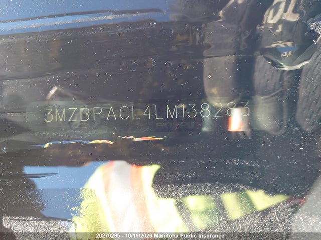 3MZBPACL4LM138283 Mazda Mazda3 Gs