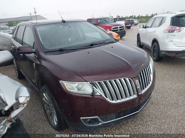 20270302 :رقم المزاد ، 2LMDJ8JK0BBJ18533 vin ، 2011 Lincoln Mkx مزاد بيع