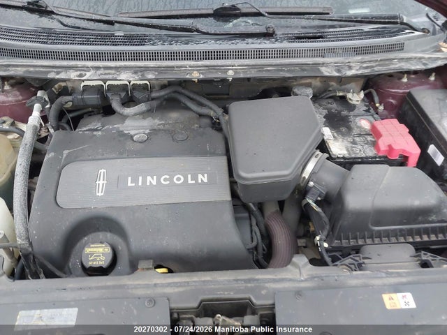 20270302 :رقم المزاد ، 2LMDJ8JK0BBJ18533 vin ، 2011 Lincoln Mkx مزاد بيع