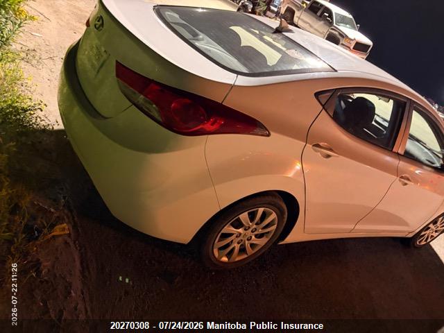 Aukcja sprzedaży 2013 Hyundai Elantra Gl, vin: 5NPDH4AE0DH171318, numer aukcji: 20270308