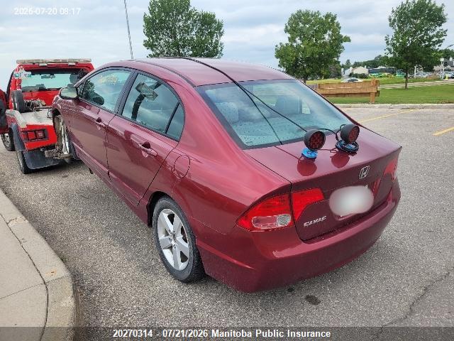 Продажа на аукционе авто 2006 Honda Civic Lx, vin: 2HGFA16566H004396, номер лота: 20270314