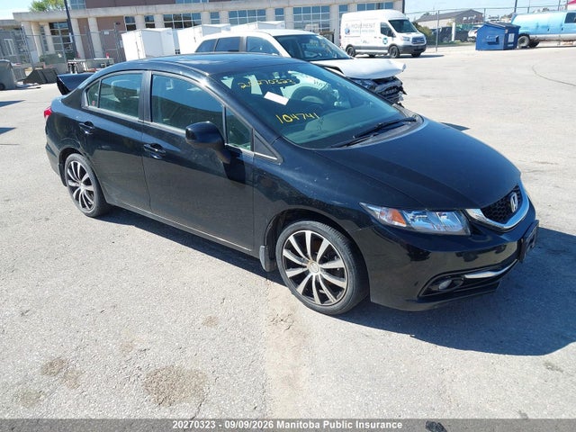 2013 Honda Civic Touring მანქანა იყიდება აუქციონზე, vin: 2HGFB2F72DH104741, აუქციონის ნომერი: 20270323