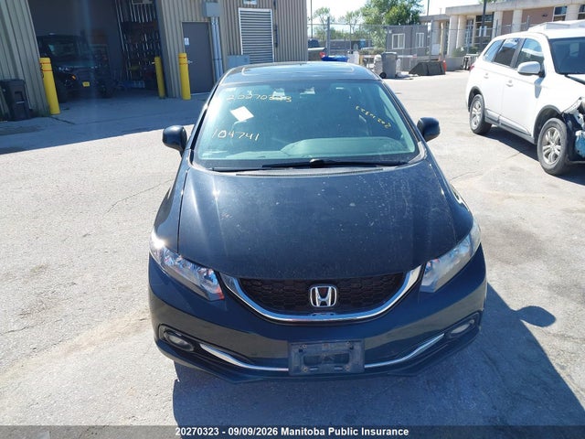 2013 Honda Civic Touring მანქანა იყიდება აუქციონზე, vin: 2HGFB2F72DH104741, აუქციონის ნომერი: 20270323