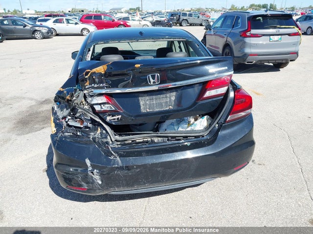 2013 Honda Civic Touring მანქანა იყიდება აუქციონზე, vin: 2HGFB2F72DH104741, აუქციონის ნომერი: 20270323