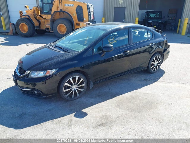 2013 Honda Civic Touring მანქანა იყიდება აუქციონზე, vin: 2HGFB2F72DH104741, აუქციონის ნომერი: 20270323