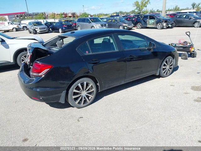 2013 Honda Civic Touring მანქანა იყიდება აუქციონზე, vin: 2HGFB2F72DH104741, აუქციონის ნომერი: 20270323