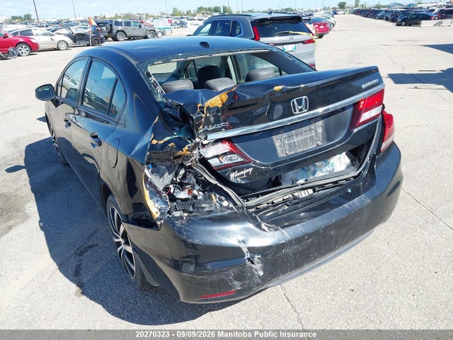 2013 Honda Civic Touring მანქანა იყიდება აუქციონზე, vin: 2HGFB2F72DH104741, აუქციონის ნომერი: 20270323