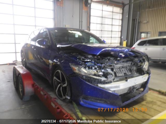 20270334 :رقم المزاد ، 1HGCV1F36JA800935 vin ، 2018 Honda Accord Sport مزاد بيع