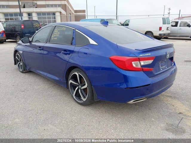 20270334 :رقم المزاد ، 1HGCV1F36JA800935 vin ، 2018 Honda Accord Sport مزاد بيع