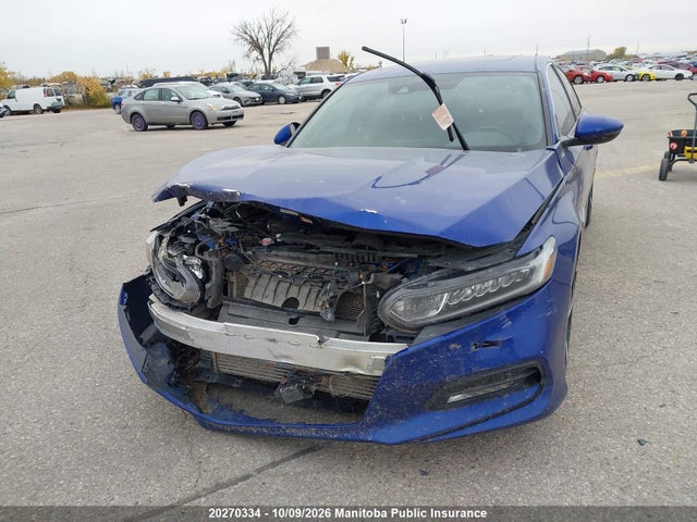 20270334 :رقم المزاد ، 1HGCV1F36JA800935 vin ، 2018 Honda Accord Sport مزاد بيع