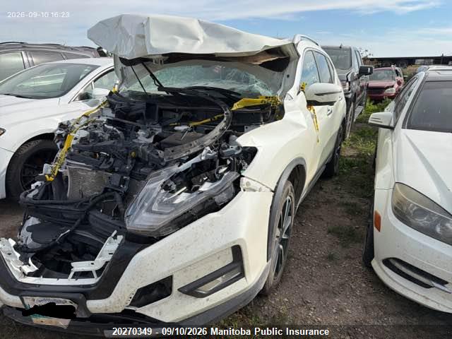 Nissan Rogue Sl 2017 5N1AT2MV6HC835653 Image 2